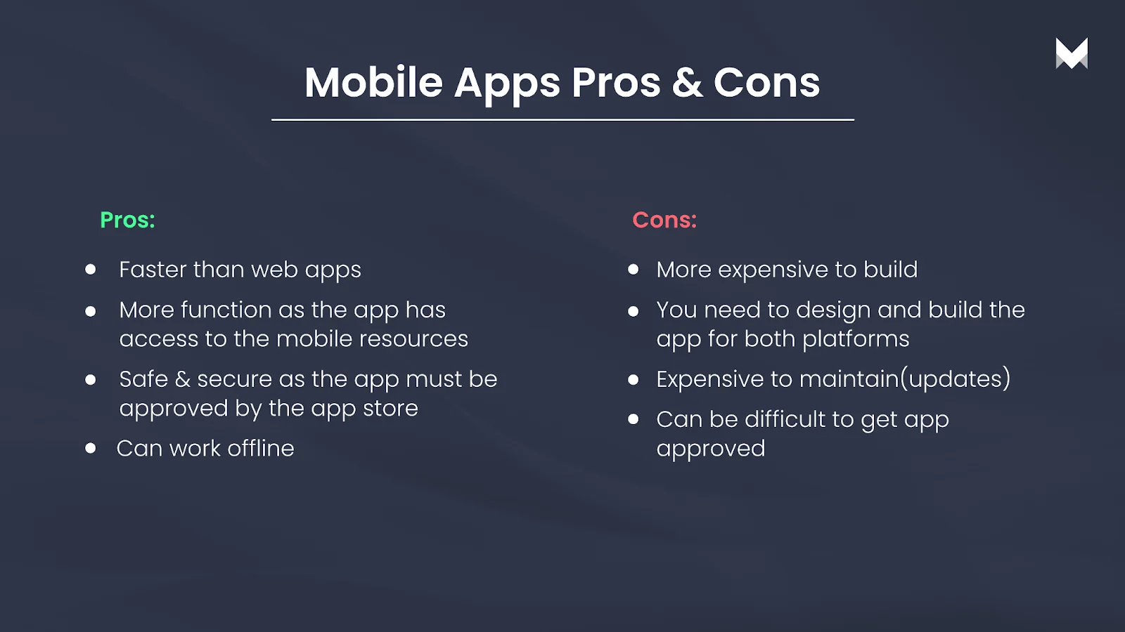 Difference Between Mobile Apps vs. Web Apps - Mobcoder