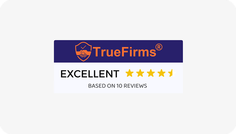 TrueFirms - Excellent Rated, 10 Reviews